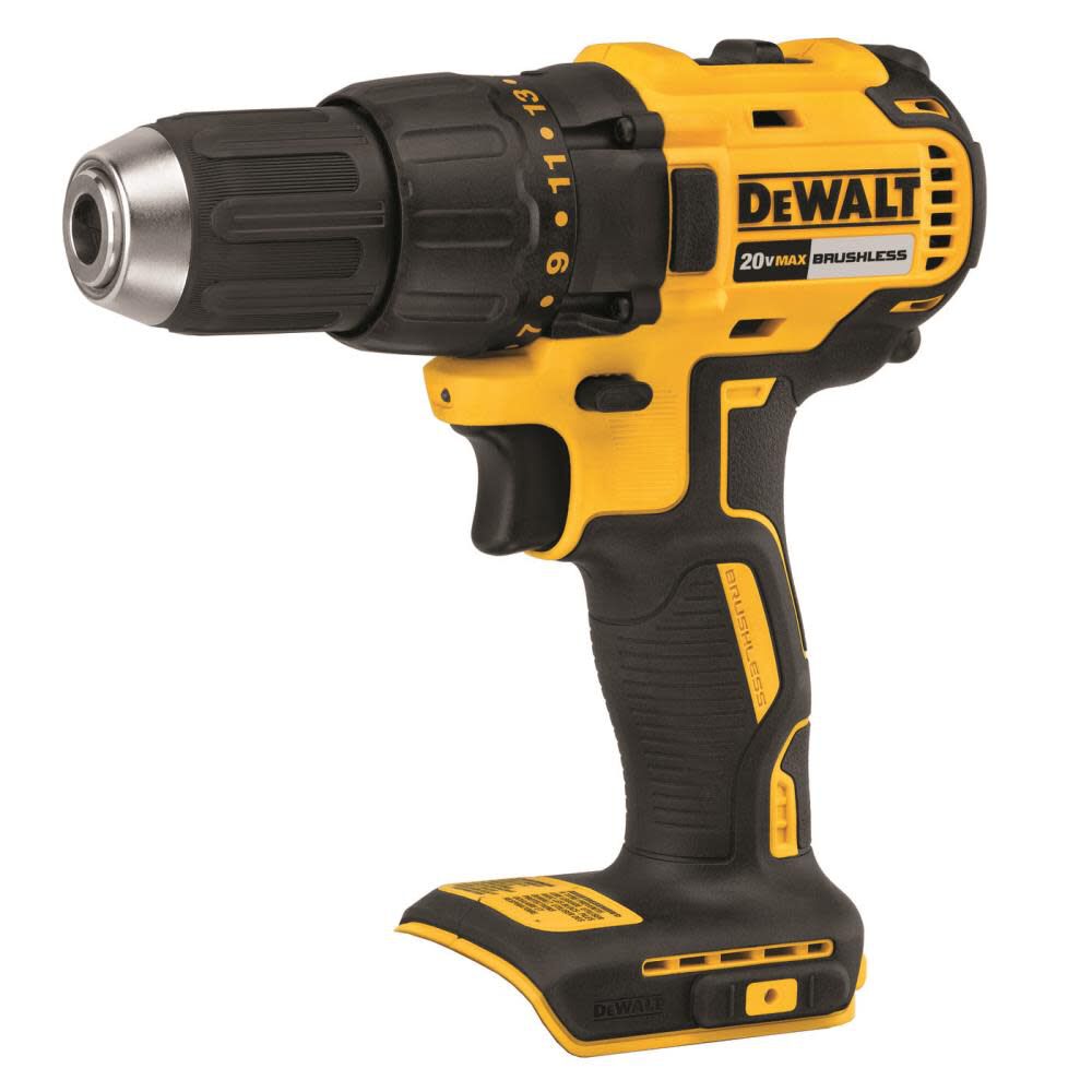 DEWALT 20V MAX Brushless Cordless 1/2 in. Drill/Driver Bare Tool DCD777B from DEWALT