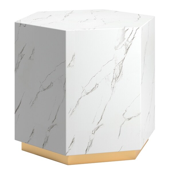 Darcy Faux Marble Coffee Table by iNSPIRE Q Bold