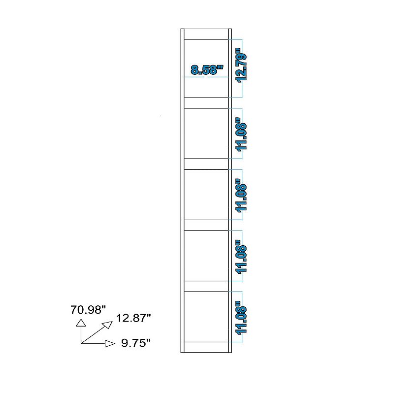 MANHATTAN COMFORT Parana Bookcase