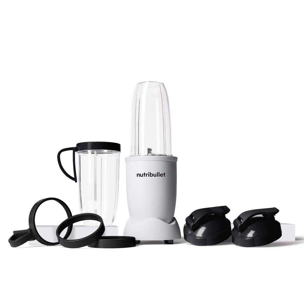 NutriBullet 32 oz. Single Speed All Matte White Pro Single Serve Blender (900W) NB9-1301AW