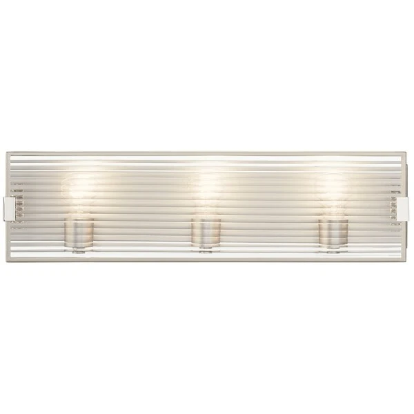 Kichler Lighting Logan 3-Light Vanity Light Satin Nickel