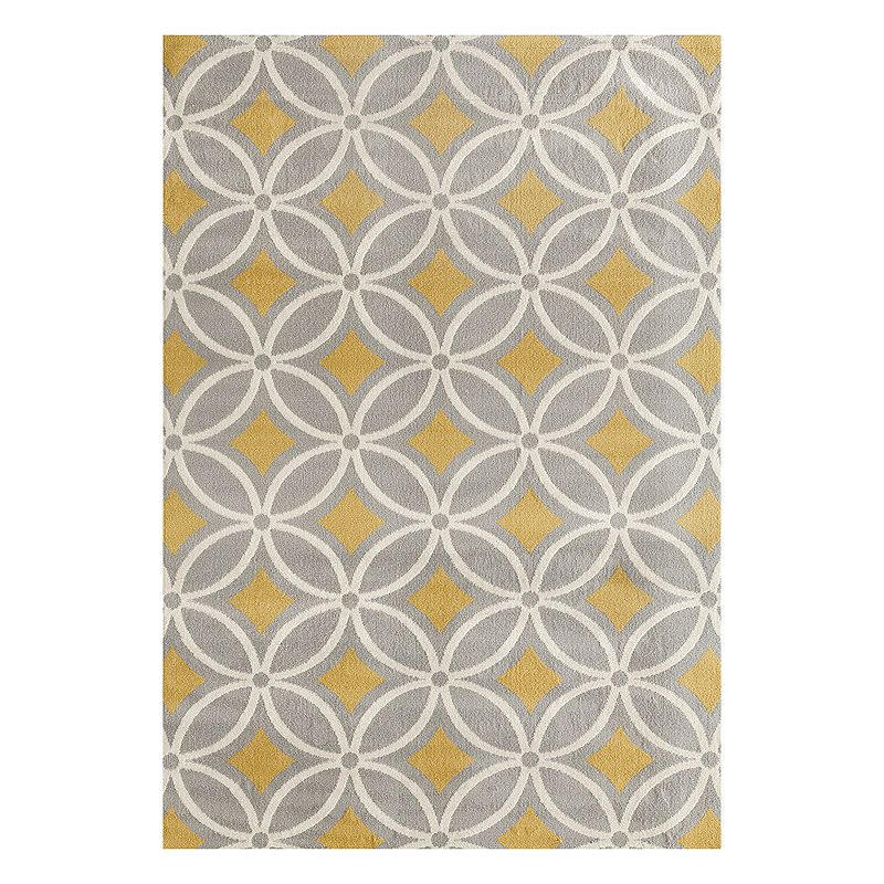 World Rug Gallery Newport Contemporary Trellis Chain Area Rug