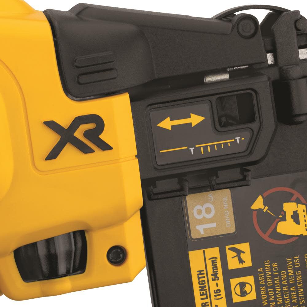 DEWALT 20 V MAX* XR 18 Gauge Brad Nailer Kit DCN680D1 from DEWALT