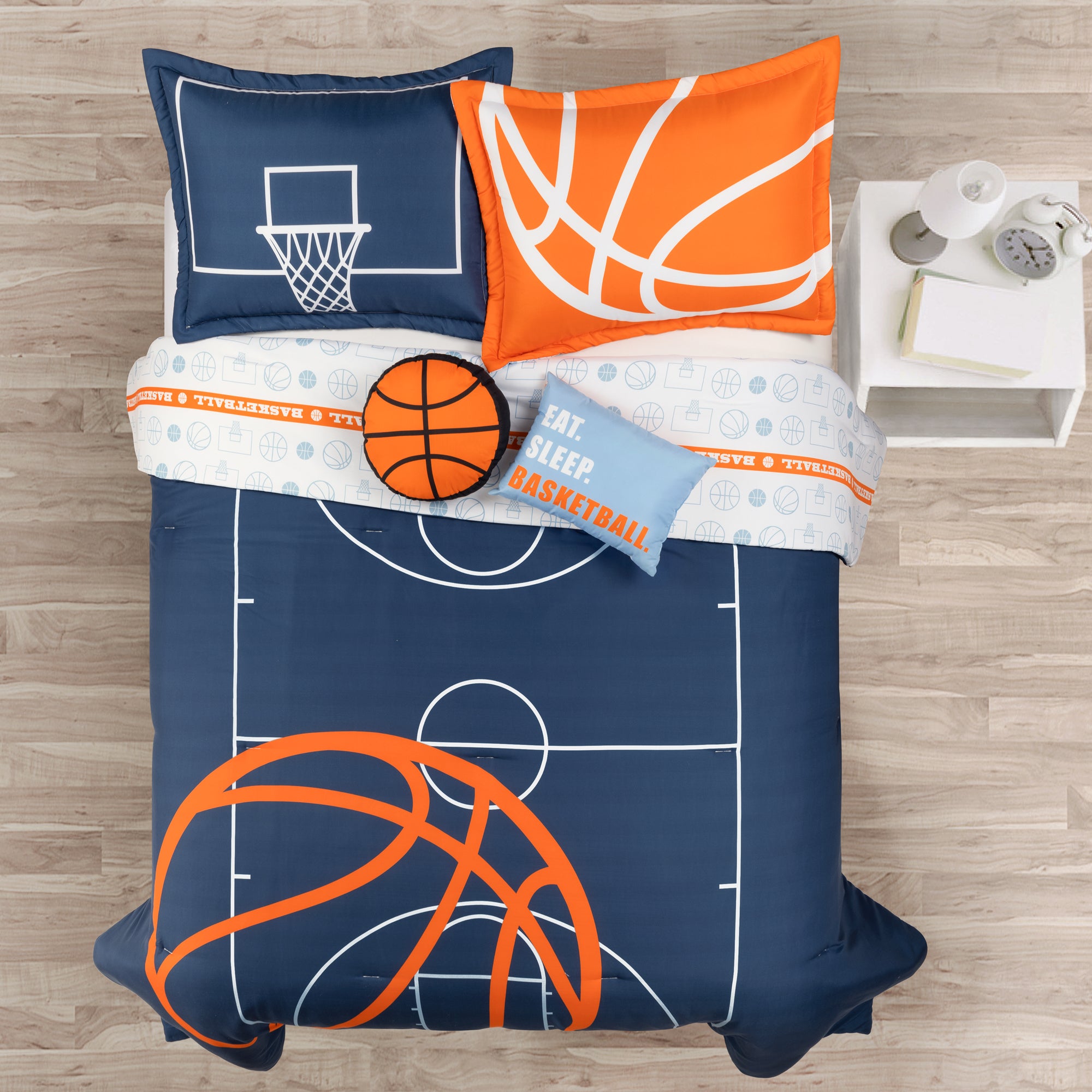 Basketball Game Reversible Comforter Set