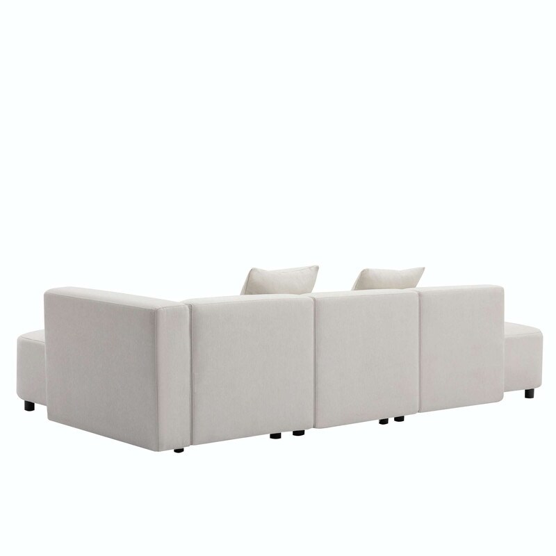 Luxury Modern Style L shaped Upholstery Sofa