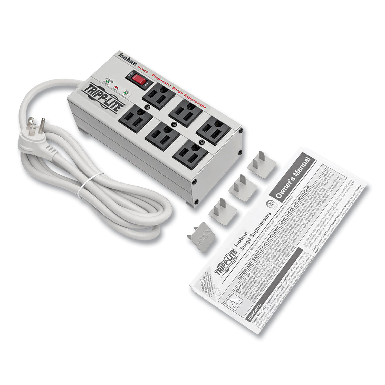 Isobar Surge Protector by Tripp Lite TRPISOBAR6ULTRA