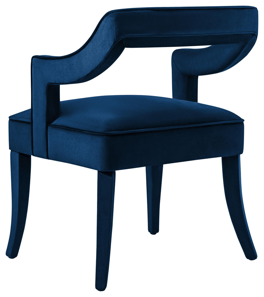 Tiffany Velvet Chair   Contemporary   Dining Chairs   by MODTEMPO LLC  Houzz