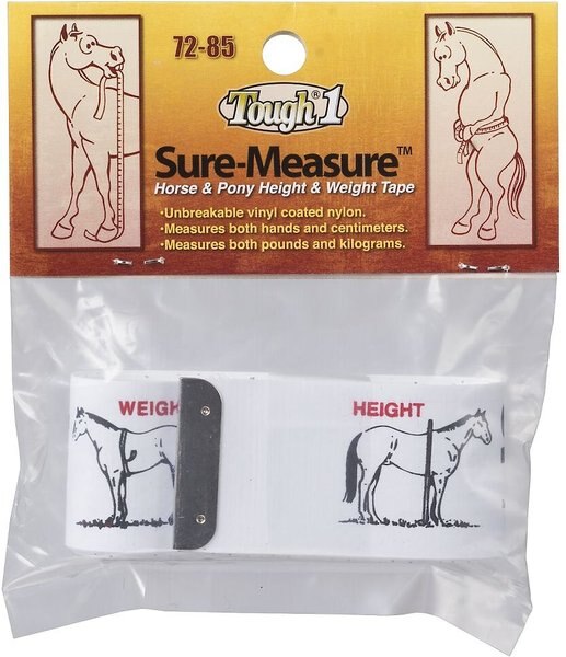 Tough-1 Sure Measure Horse and Pony Height and Weight Tape