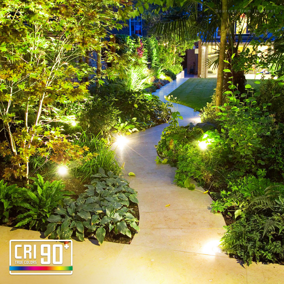 LEONLITE 6 Pack LED Low Voltage Landscape Pathway Lights   Modern   Inground And Well Lights   by W86 Trading Co.  LLC  Houzz