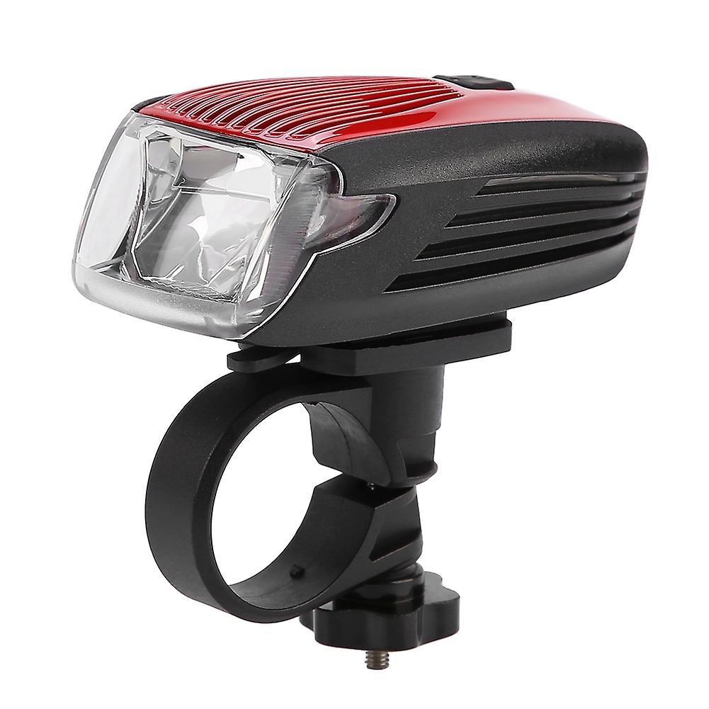 Ipx5 Waterproof Led Bicycle Light Bike Headlight Usb Rechargeable Cycling Front Light(red)