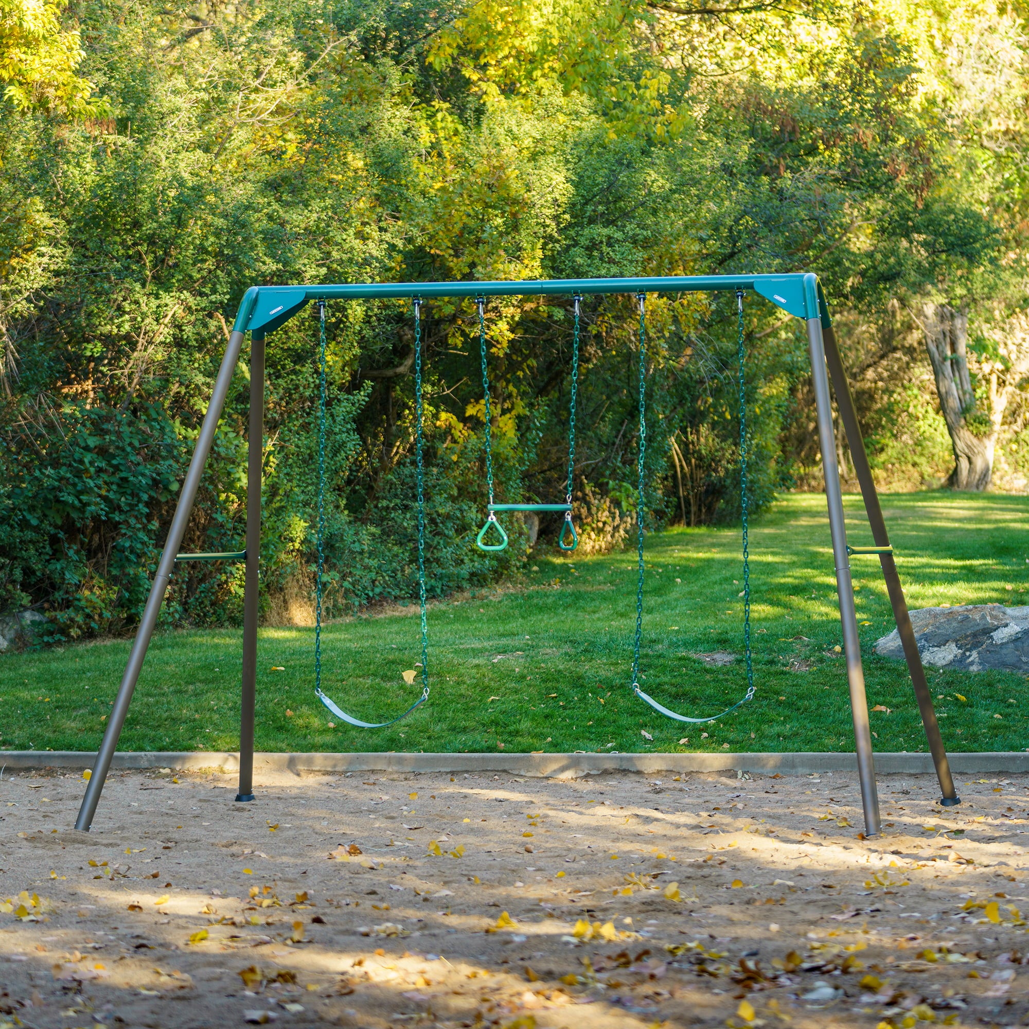 Lifetime Metal Swing Set (Earthtone)， 91137