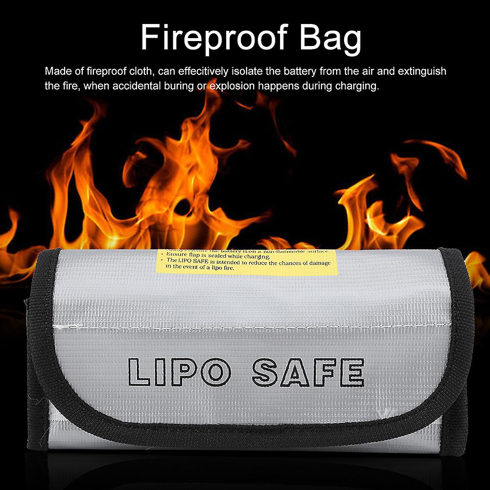 Fireproof Bag Lipo Battery Explosion-proof Safety Bags Pouch Charging Protection Sack