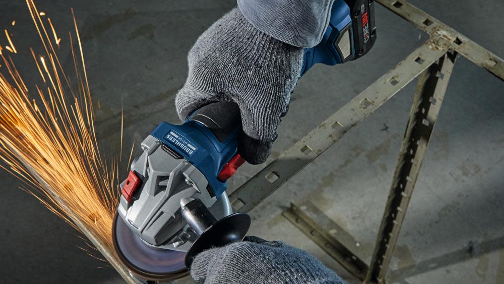 Bosch 18V Brushless 4 1/2 Angle Grinder with Slide Switch Bare Tool