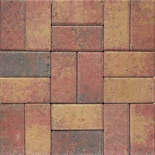 Pavestone Holland 7.75 in. x 4 in. x 1.75 in. Old Town Blend Concrete Paver 22099