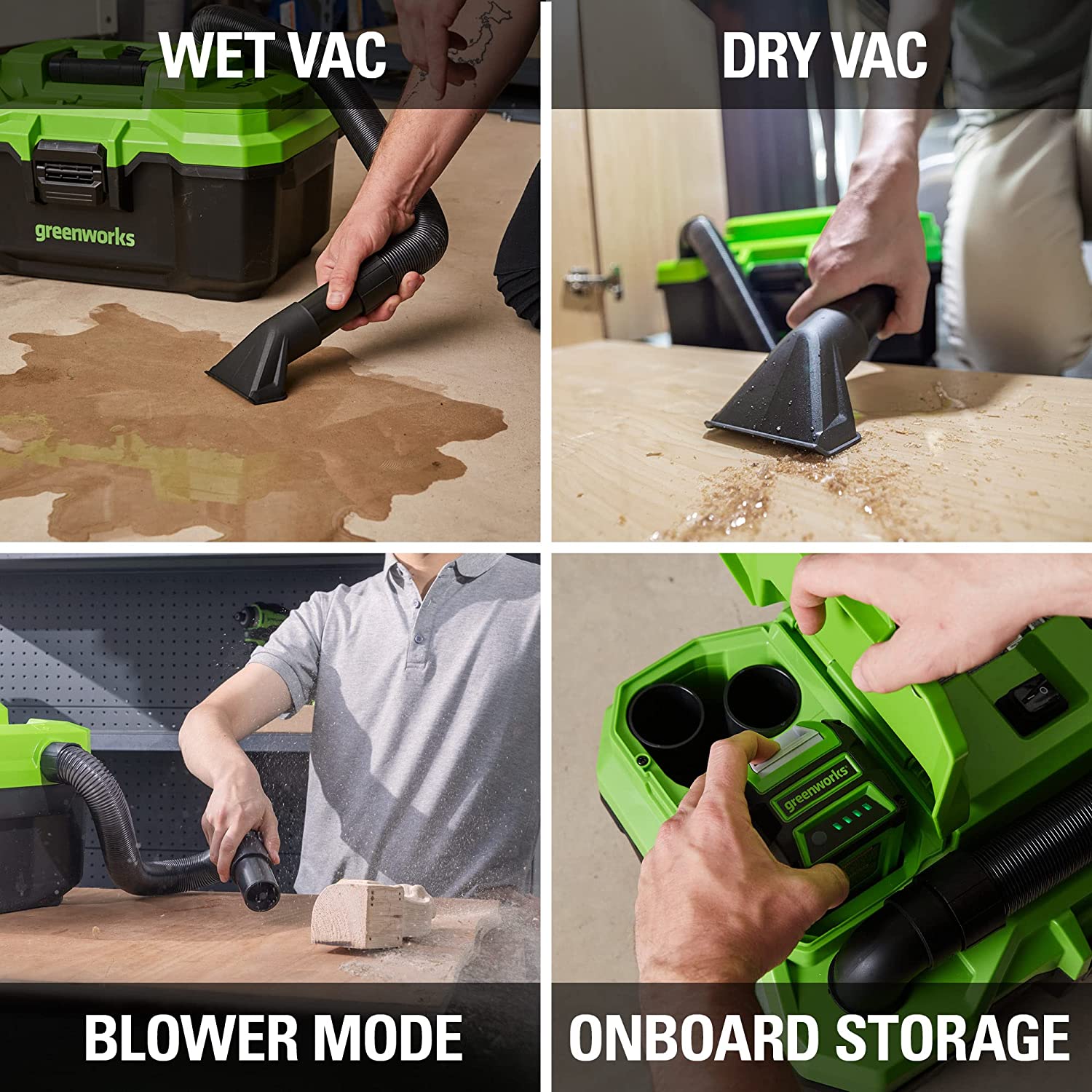 40V Wet/Dry Vacuum (Tool Only)