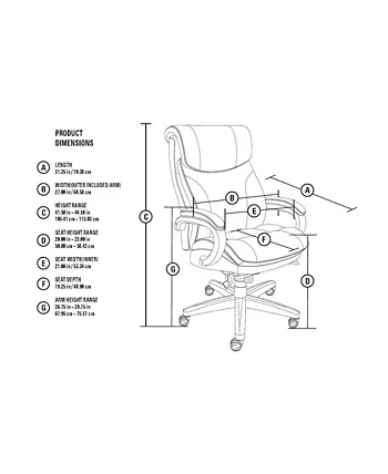 La-Z-Boy Bellamy Executive Office Chair