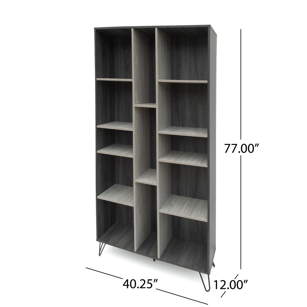 Imogen Modern Faux Wood Bookshelf by Christopher Knight Home