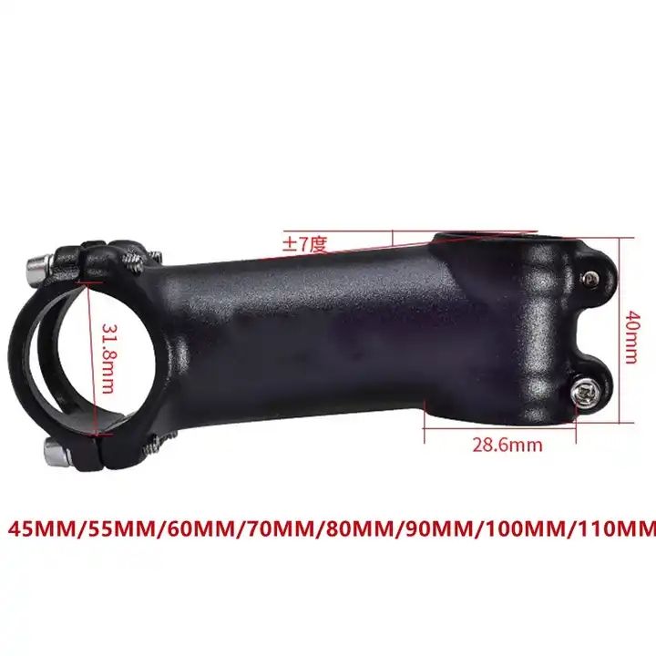 High Quality Aluminum oy Cycle Stem Extension 31.8 Riding Bike Stem Mountain Road City Bike Parts Bicycle Stem