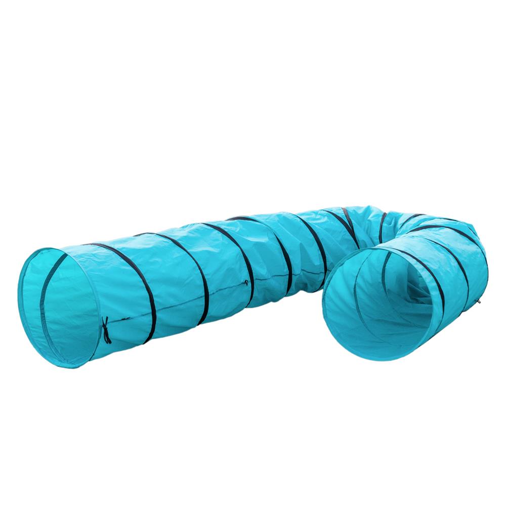 Ktaxon 18' Pet Training Tunnel Dog Agility Obedience Training Tunnel Blue