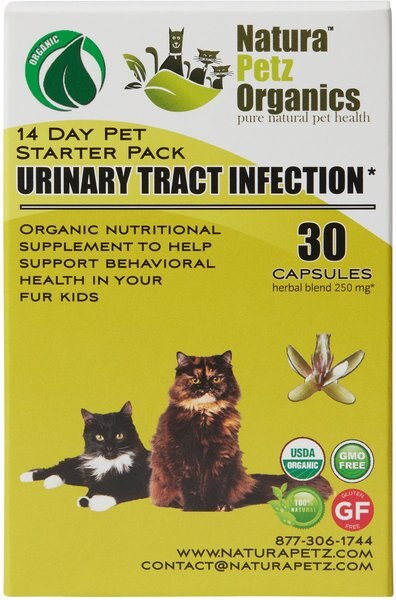 Natura Petz Organics Starter Pack Homeopathic Medicine for Urinary Tract Infections (UTI) for Cats