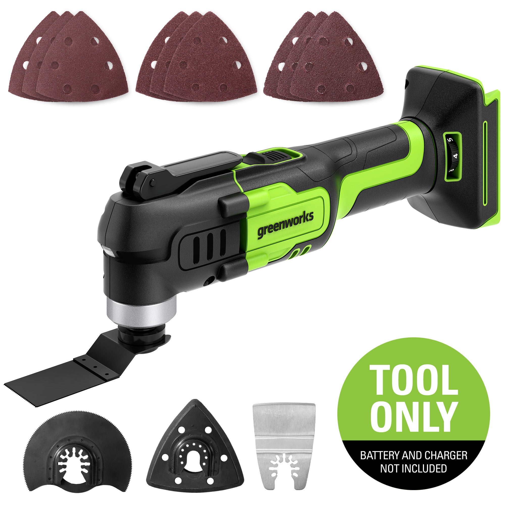 24V Cordless Battery Multi-Tool (Tool Only)