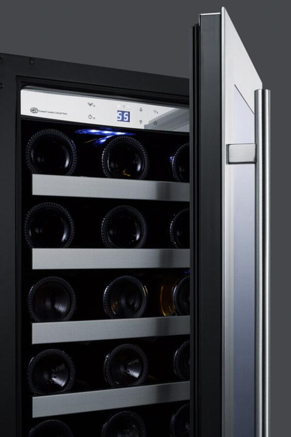 Summit CL15WC Classic Series 15 Inch Stainless Steel Wine Cooler