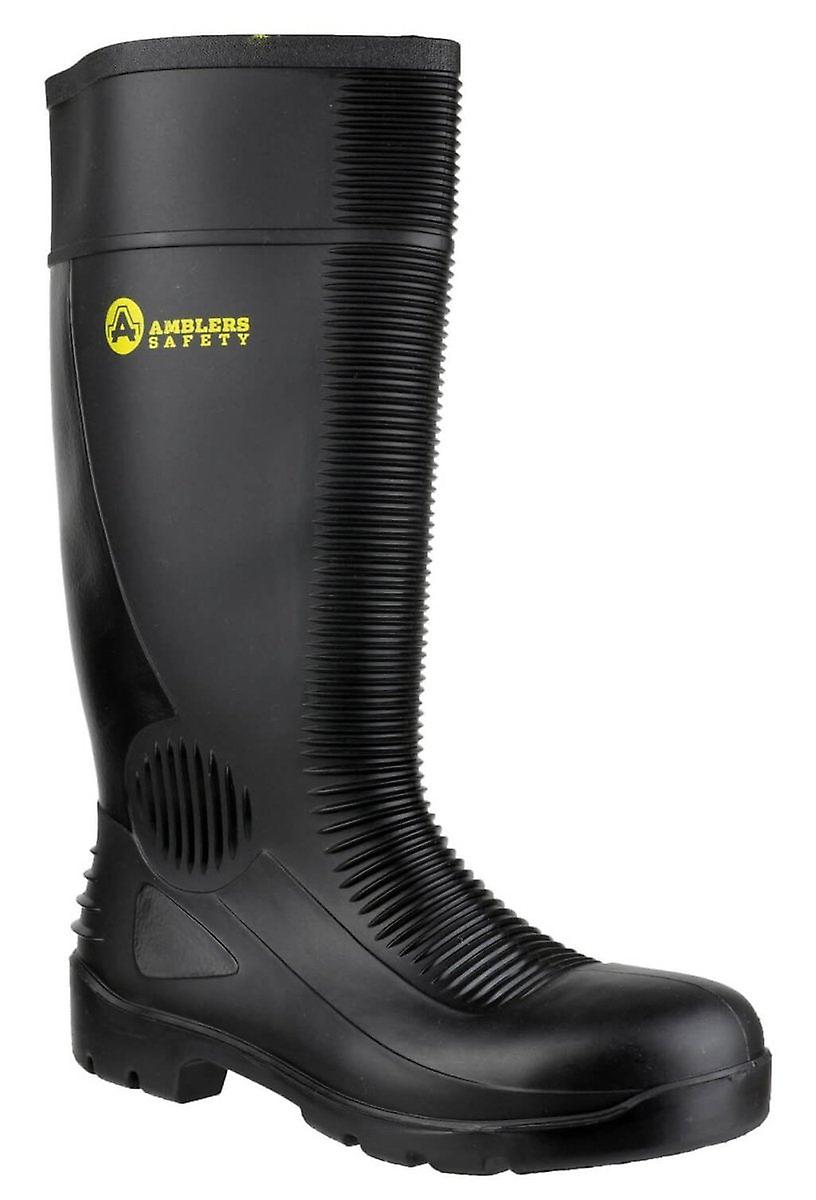 Amblers fs100 construction safety wellingtons mens