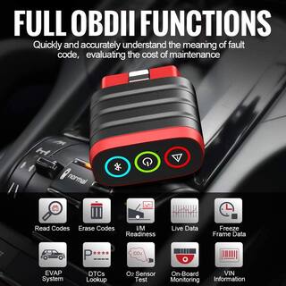 Thinkcar Thinkdiag Mini Bluetooth OBD2 Scanner Full System Diagnostics with 15 Reset Functions Auto VIN DTC Lookup Live Data TKDIAGMINI