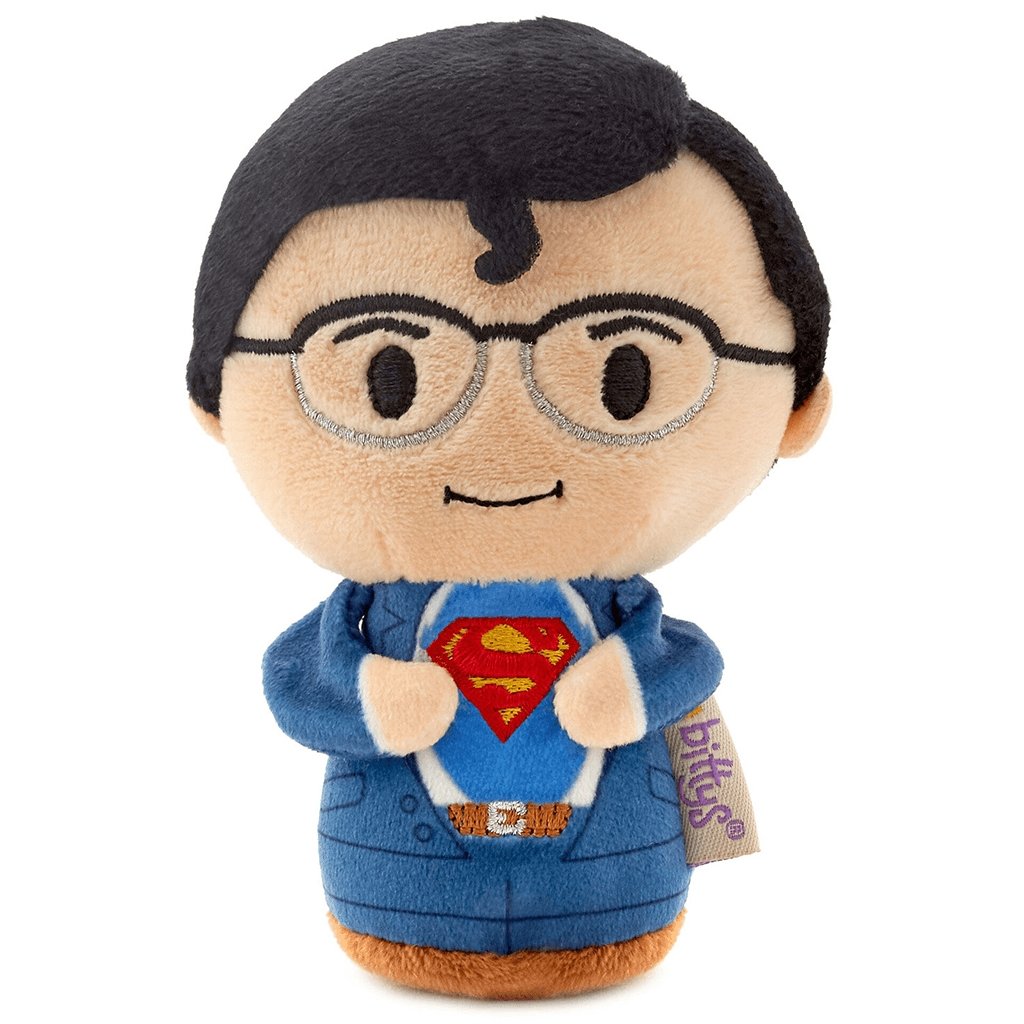 Hallmark  itty bittys® DC™ Clark Kent™ Reveal Superman™ Plush