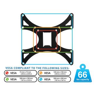 mount-it! Full Motion TV Mount for 19 in. to 42 in. Screen Size MI-4601