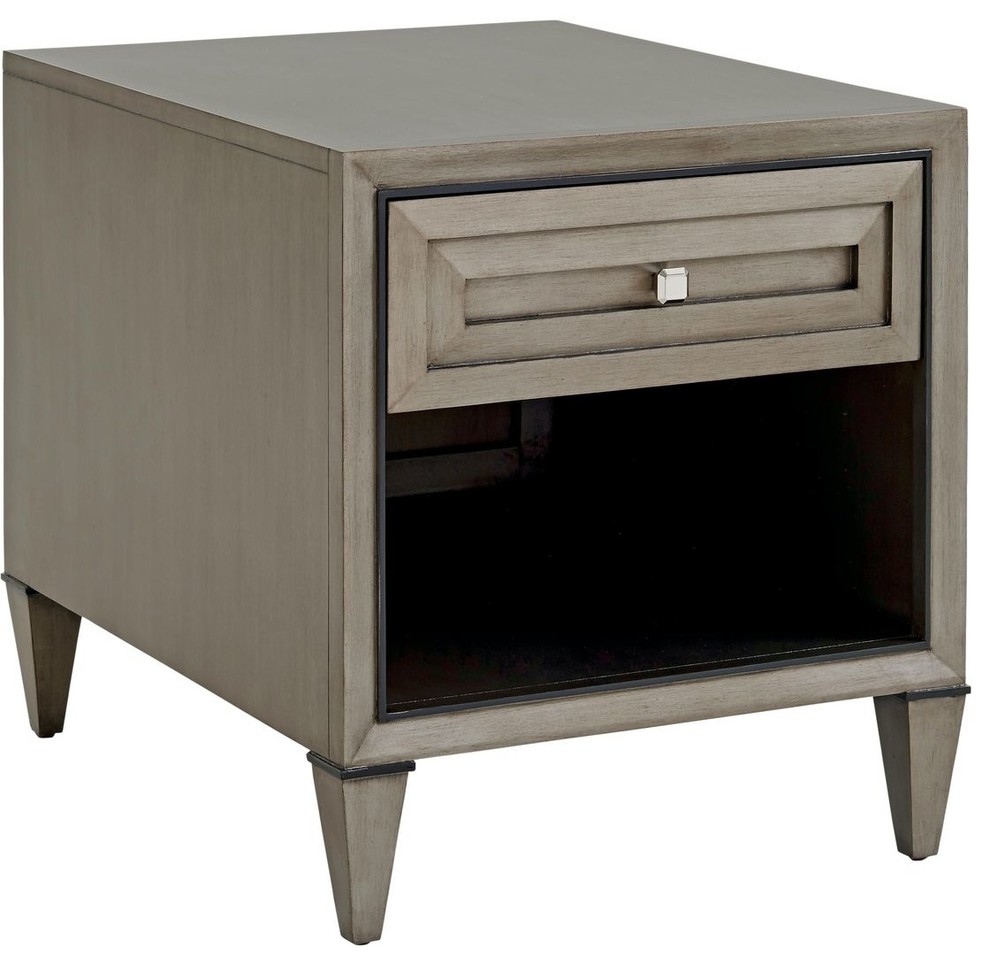 Verona End Table   Transitional   Side Tables And End Tables   by Lexington Home Brands  Houzz