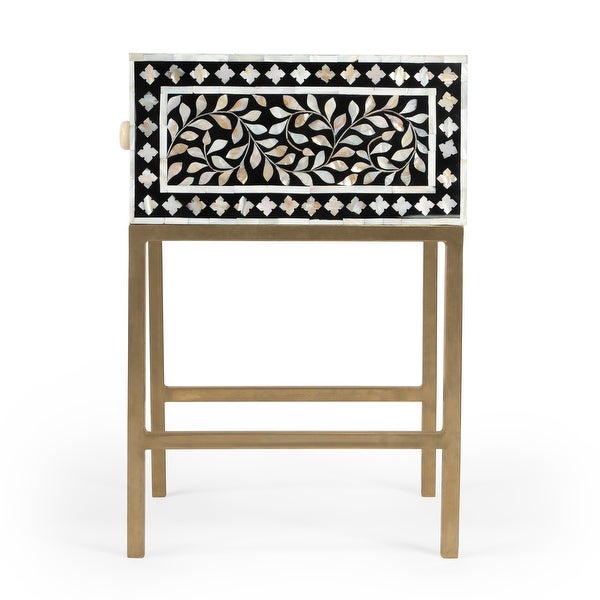 Butler Purgenia Mother Of Perl Side Table