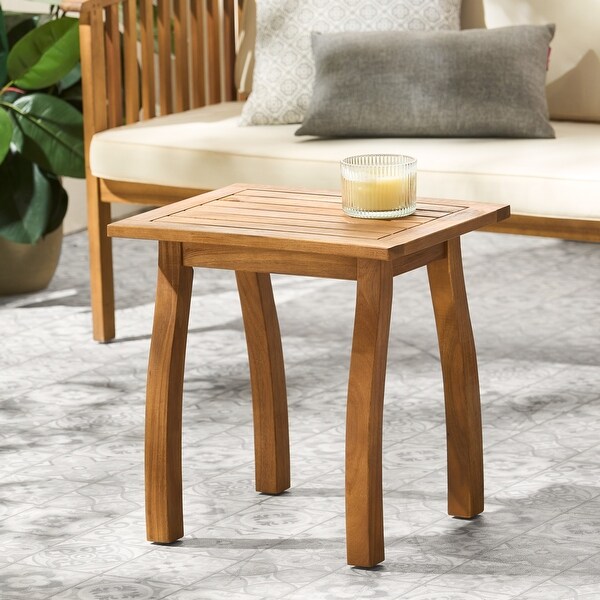 Selma End Table Garden Coffee Table Outdoor Accent Table