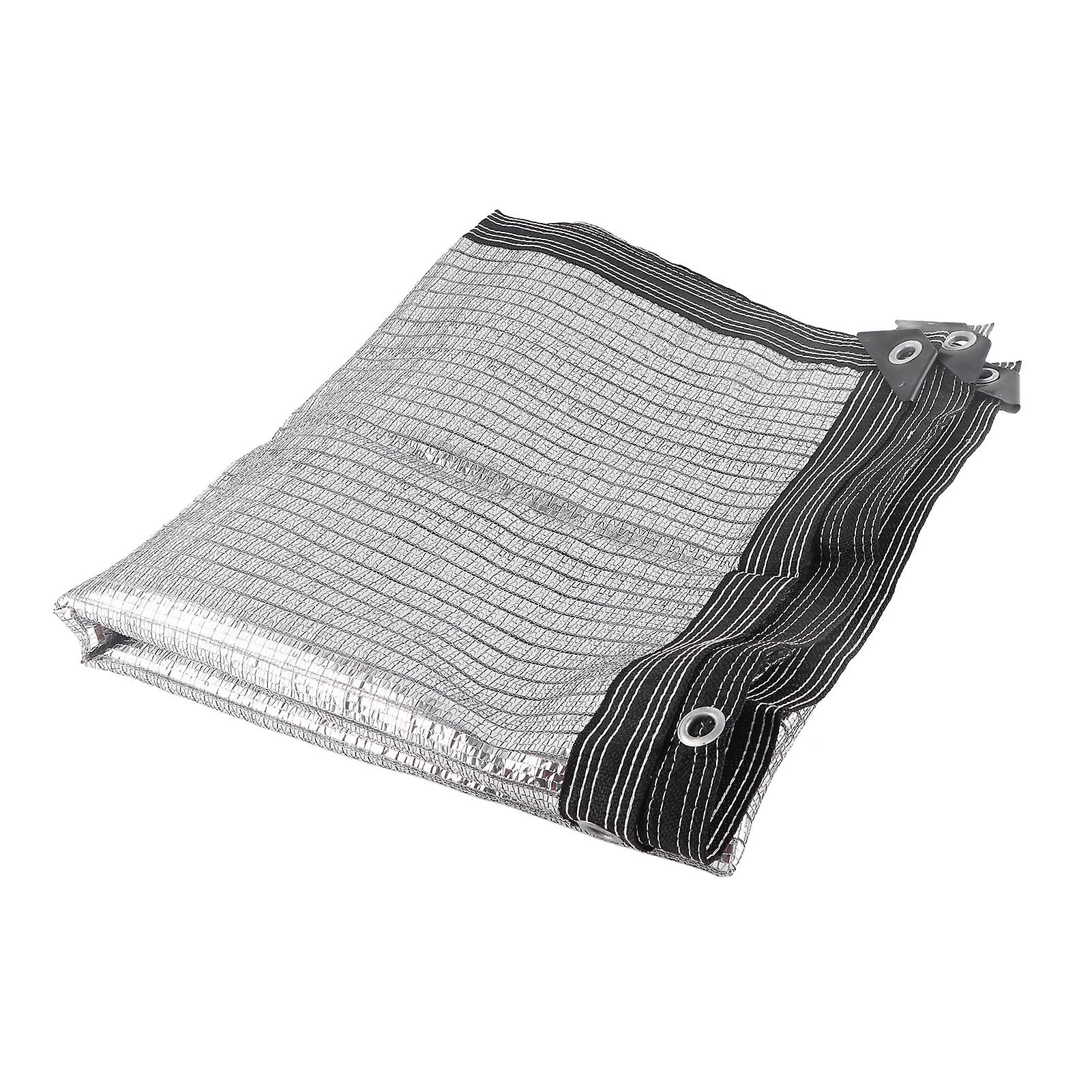 Aluminum Foil Insulation Shade Net Sunshade Cover Sun Shade Sail for Lawns Gardens Swimming Pools