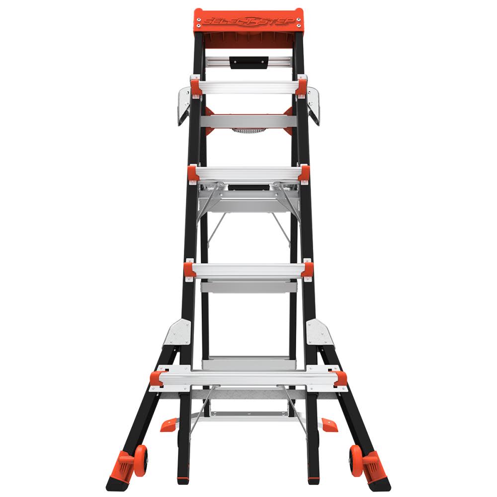 Select Step M5 Type 1AA Fiberglass Adjustable Step Ladder ;