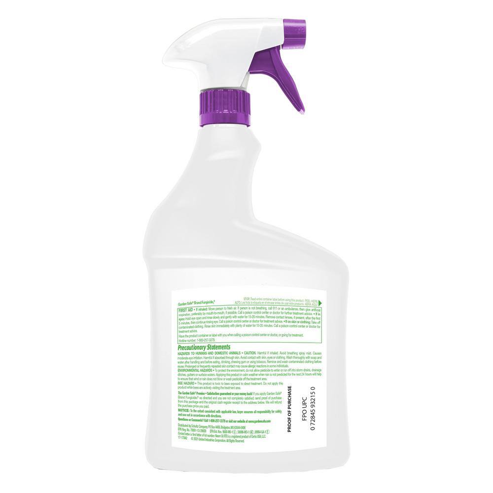 Garden Safe 32 oz. Fungicide Ready to Use HG-93215