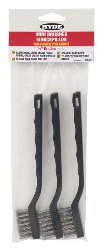 MINI BRUSHES SS 3PK