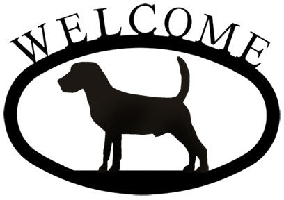 Village Wrought Iron WEL 236 S Beagle   Welcome Si...