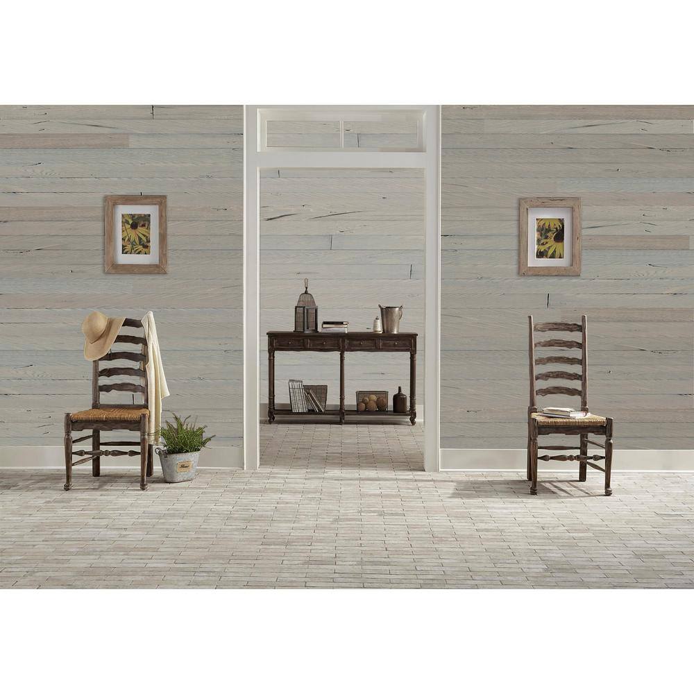 e-joy Series-1 18 in. x 5 in. x 47 ft. Barn Wood Shiplap Planks (40 sq. ft. per 24-Pack) C18 2bx