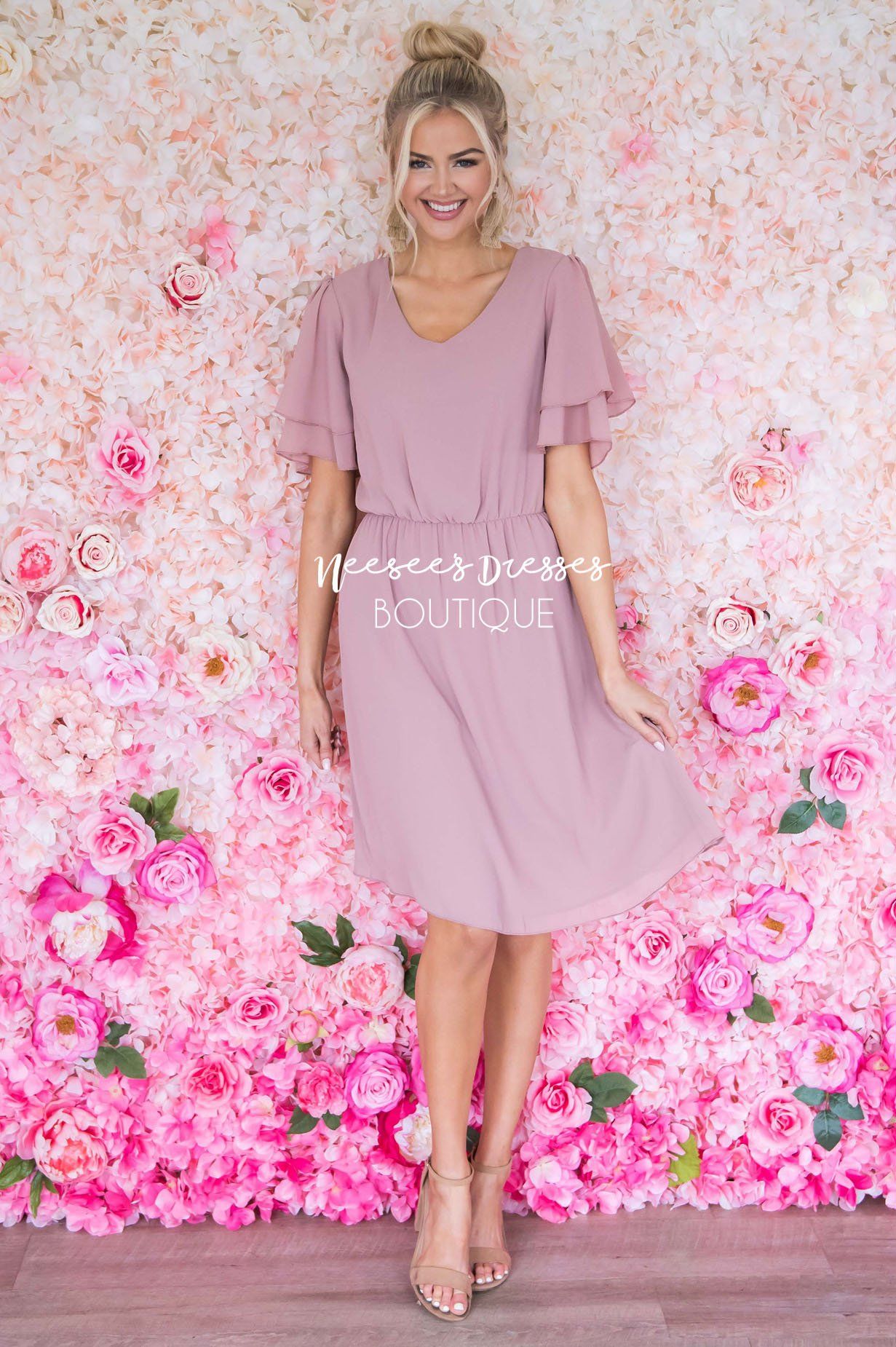 The Claire Chiffon Dress