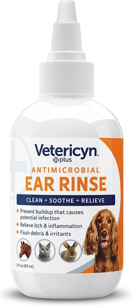 Vetericyn Plus Antimicrobial Pet Ear Rinse