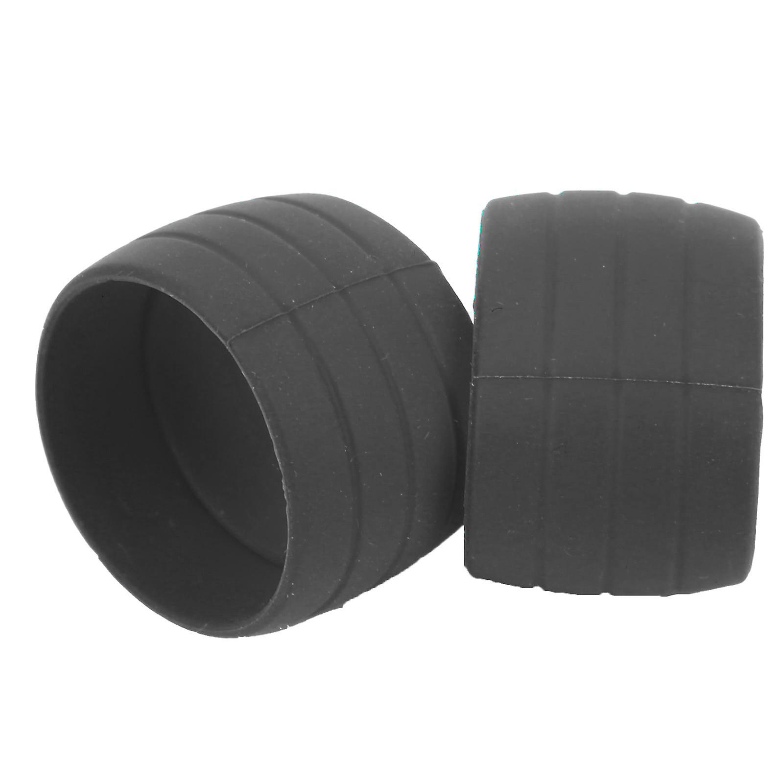 Bike Silicone Elastic Strap Fixing Ring Tape Plug Bike Handlebar Fixing Belt Ring Sleeveblack