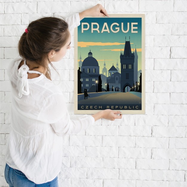 Americanflat Vintage Architecture Prague By Anderson Design Group Poster