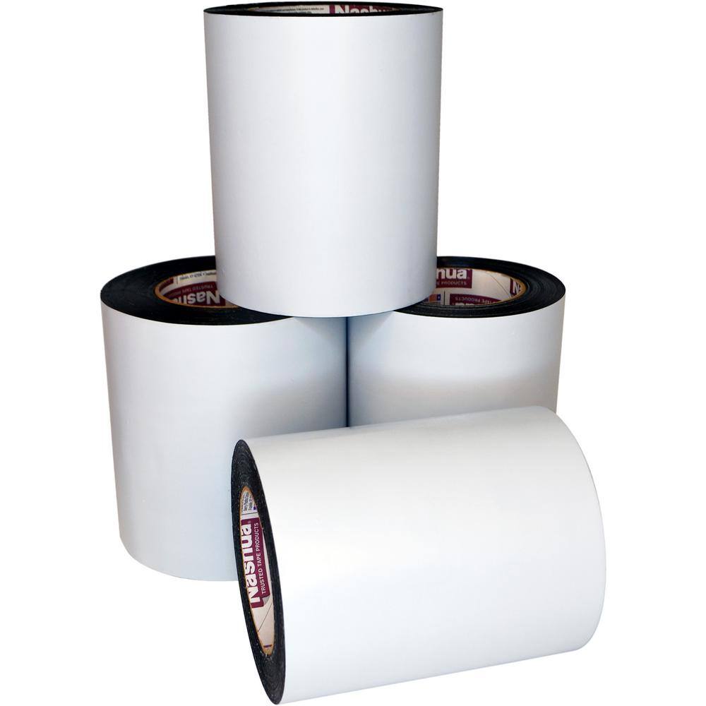 Nashua Tape 6 in. x 75 ft. Window and Door Flashing Duct Tape Pro Pack (4-Pack) 1408986