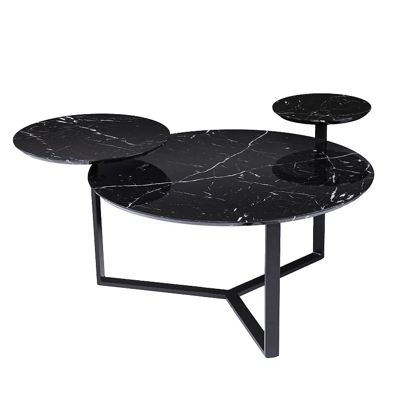 Southern Enterprises Xuri Faux Marble Coffee Table