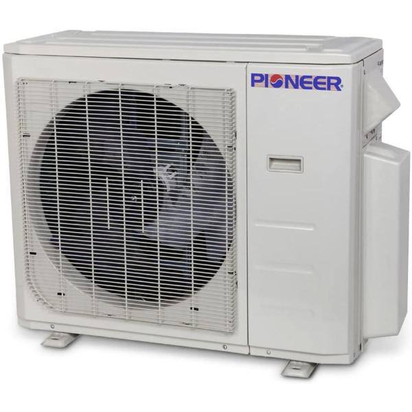 Pioneer Multi 48000 BTU 4 Ton 22.5 SEER Quad (4) Zone Wall Mount Air Conditioner Heat Pump 230-Volt 16 ft. WYS040GMHI22M4