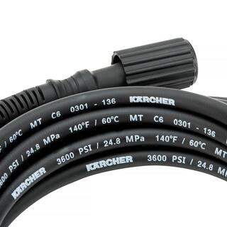 Karcher 25 ft. 3600 PSI Universal ReplacementExtension Hose for Pressure Washers - Quick-ConnectM22 8.756-105.0