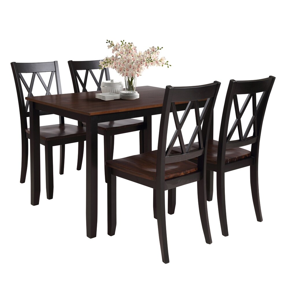 5 Piece Wood Dining Set