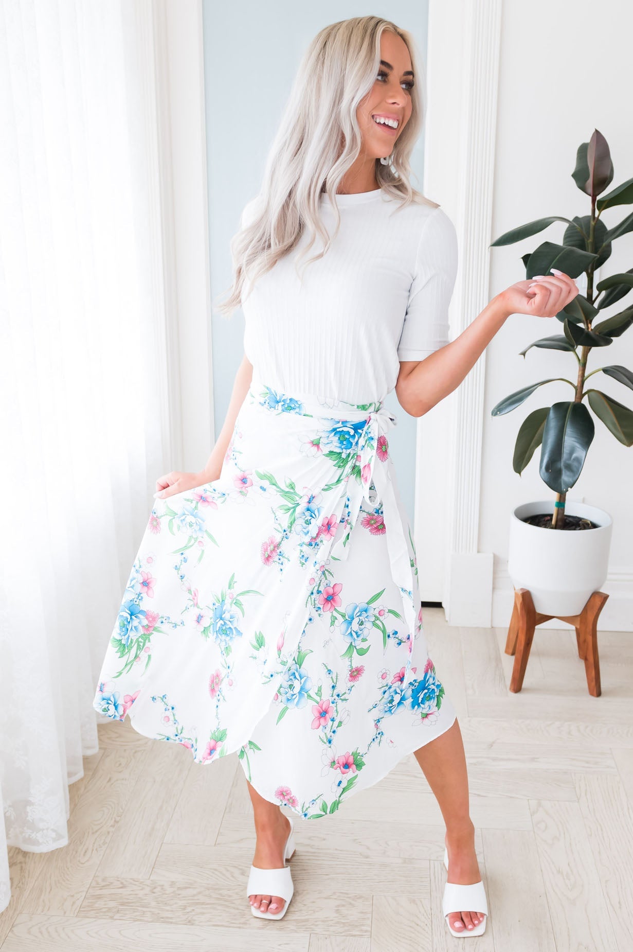 Made For More Modest Wrap Skirt