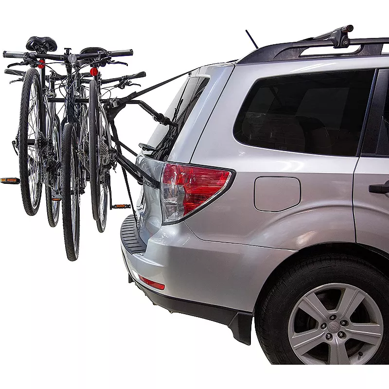 Saris Guardian Car and SUV's Trunk Bike Rack， Bike Cargo Rack， 3 Bikes